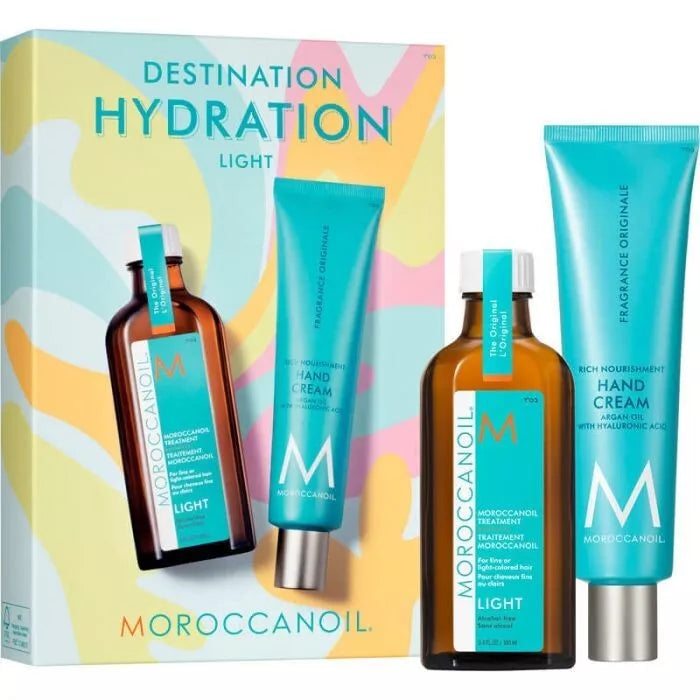 Moroccanoil Destination Hydration – Light Hair & Hand Care Set - Ultimate Balayage