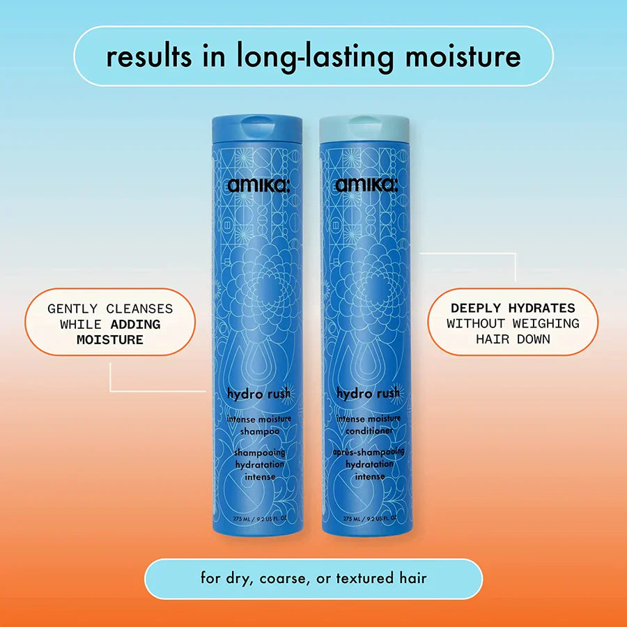 Unlock the Secret to Luxurious, Hydrated Locks with Hydro Rush Intense Moisture Shampoo & Conditioner