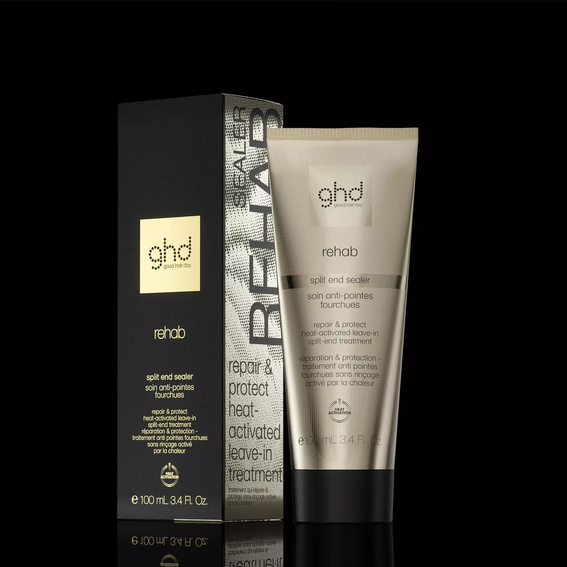 NEW GHD Rehab Split End Sealer Cream | Strengthen & Smooth Damaged Ends - Ultimate Balayage