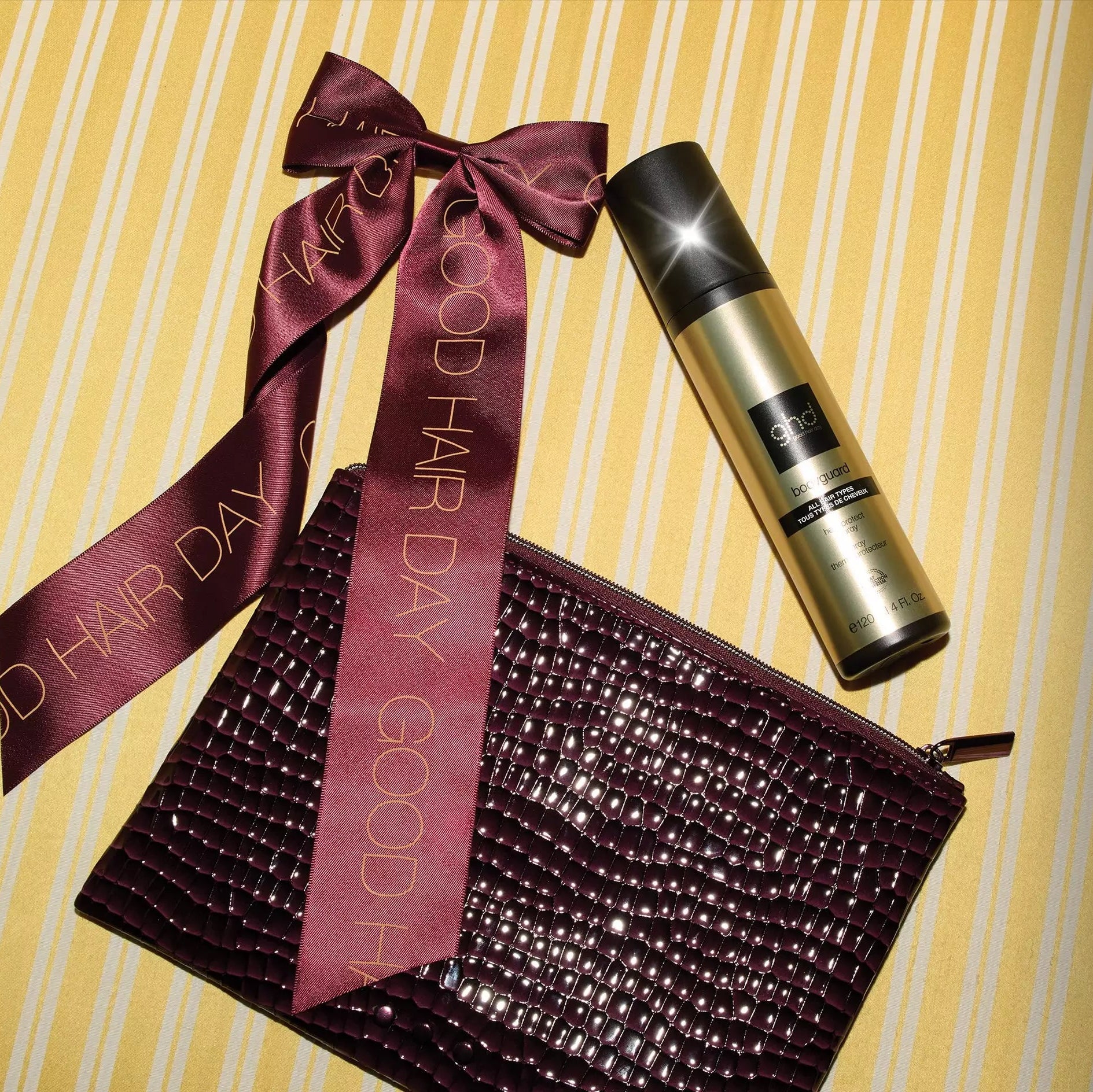 NEW GHD Style Gift Set | Cherry Chic Edition with Hair Clip - Ultimate Balayage