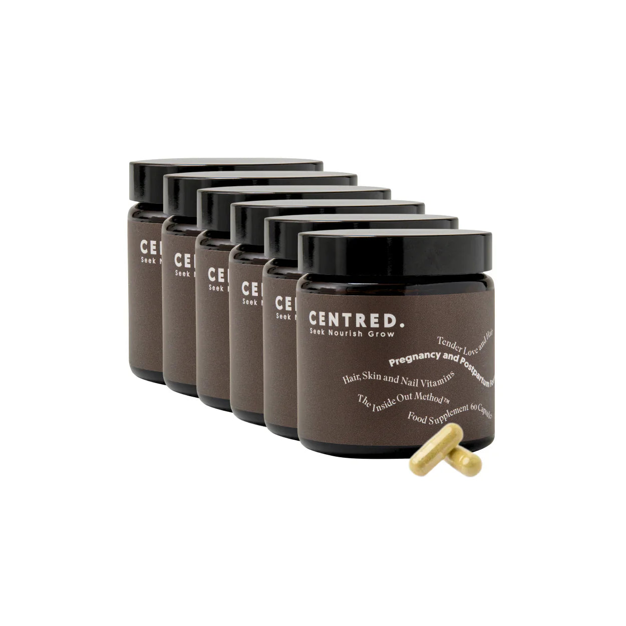 Centred - Tender Love and Hair - Pregnancy Hair Vitamins - 6 Months Supply - Ultimate Balayage