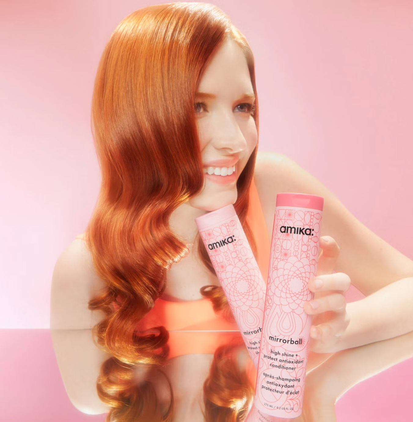 AMIKA MIRRORBALL HIGH SHINE + PROTECT ANTIOXIDENT CONDITIONER - Ultimate Balayage